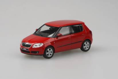 Abrex Škoda Fabia II (2006) 1:43 - Červená Corrida Uni