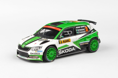 Abrex Škoda Fabia III R5 (2015) 1:43 - ADAC Rallye Deutschland 2017 #31 Tidemand - Andersson