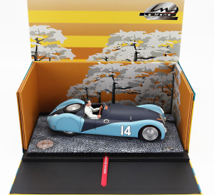 Le mans miniatures Bugatti F1  Type 57s 45 N 14 A.c.f. Gp 1937 Jean Bugatti 1:18 2 Tóny Matné Modré