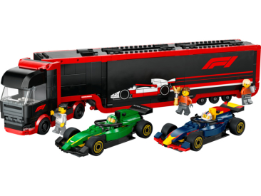 LEGO City - Kamion F1® s vozy F1® RB20 a AMR24