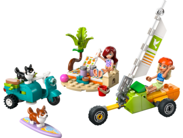 LEGO Friends - Dobrodružství se surfujícími psy a skútrem