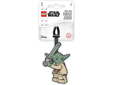 LEGO jmenovka na zavazadlo Star Wars Yoda