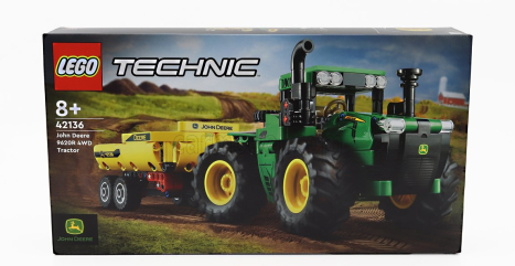 Lego John deere Lego Technic - 9620r 4wd Traktor s přívěsem 2018