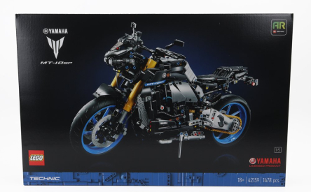 Lego Yamaha Lego Technic - Mt10-sp 2023 - Motorcycle - 1132 Pezzi - 1132 Pieces Černá Stříbrná