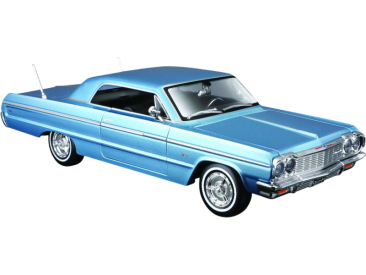 Maisto Chevrolet Impala SS 1964 1:26 modrá metalíza