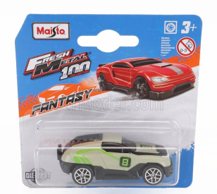 Maisto Nissan Xtr N 8 Rally 2023 1:55 Stříbrná Zelená