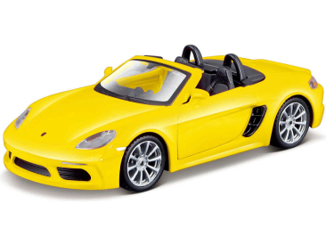 Maisto Porsche 718 Boxster 1:39 žlutá