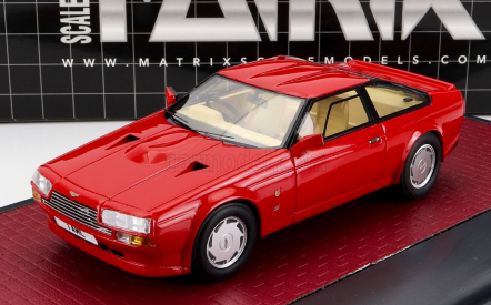 Matrix scale models Aston martin V8 Zagato 1986 1:43 Red