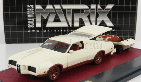 Matrix scale models Mercury Montego Sportshauler Concept 1971 1:43 Bílá