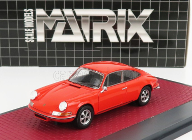 Matrix scale models Porsche 911 916 Prototype 1970 1:43 Red