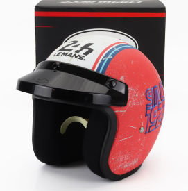 Mini helmet Bell helmet Casco Helmet 500-tx 24h Le Mans 1923 1:2 Modrá Bílá