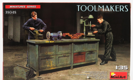 Miniart Accessories Banco Da Lavoro - Toolmakers 1:35 /