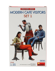 Miniart Accessories Modern Cafe Paris 2000s - Set1 1:35 /