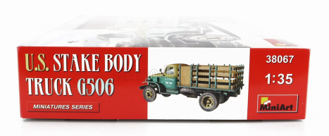 Miniart Chevrolet G506 U.s. Stake Body Truck 1945 1:35 /