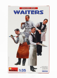 Miniart Figures Waiters - Camerieri 1:35 /