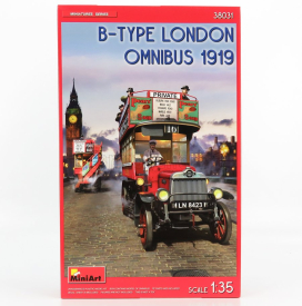 Miniart General Omnibus B-type London Autobus 1919 1:35 /