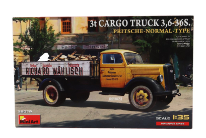 Miniart Opel 3t Cargo 3,6 Truck 2-assi 1940 1:35 /