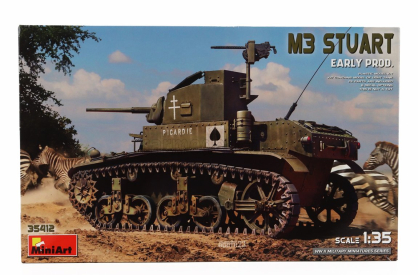 Miniart Tank M3 Stuart Military 1945 1:35 /