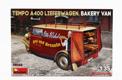 Miniart Tempo A400 Lieferwagen 3-wheels Bakery Van Truck 1962 1:35 /