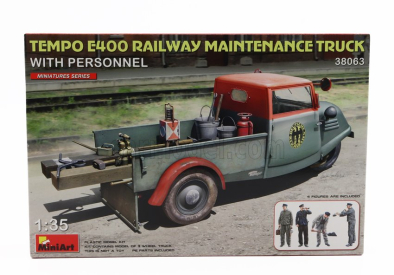 Miniart Tempo E400 Railway Truck 3-wheels 1962 1:35 /