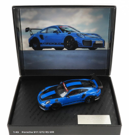 Minichamps Porsche 911 991-2 Gt2 Rs Mr Team Manthey Racing 2018 1:43 Modrá Černá