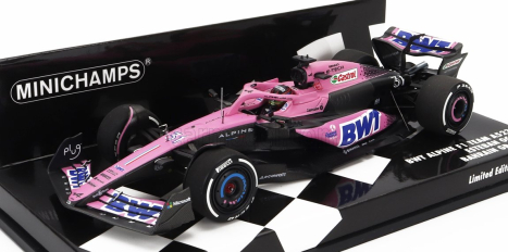 Minichamps Renault F1  A523 Team Bwt Alpine N 31 Season 2023 Esteban Ocon 1:43 Modrá Růžová