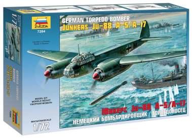 Model Kit letadlo 7284 - Junkers Ju-88 A-5/A-17 (1:72)