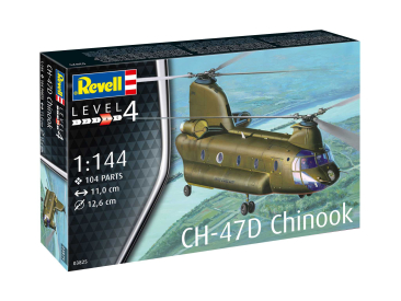 ModelSet vrtulník 63825 - CH-47D Chinook (1:144)