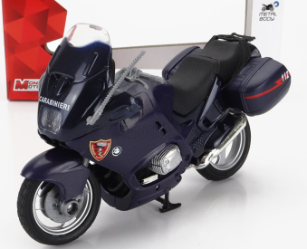 Mondomotors BMW R1200rt Polizia 2001 1:18 Světle Modrá Bílá