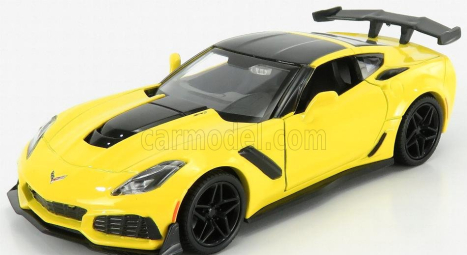 Motor-max Chevrolet Corvette Zr1 2019 1:24 Žlutá