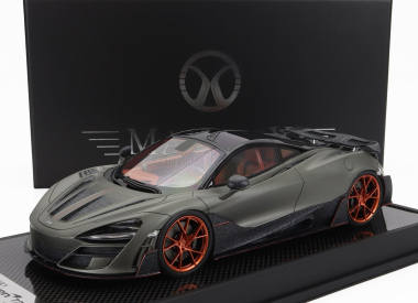 Motorhelix Mclaren 720s Mansory 2019 1:18 Matný Zelený Uhlík