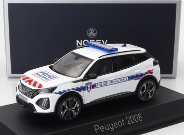 Norev Peugeot 2008 Police Municipale 2024 1:43 Bílá