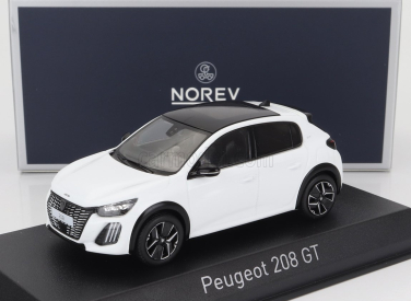 Norev Peugeot 208 Gt 2024 1:43 Bílá