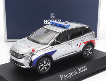 Norev Peugeot 3008 Police Nationale 2023 1:43 Silver