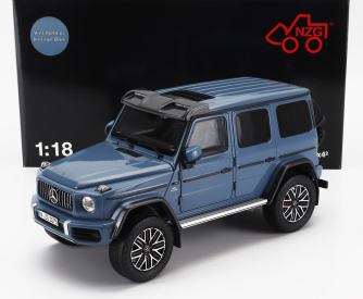 Nzg Mercedes benz G-class G63 4x4 Amg 2023 1:18 Vintage Blue