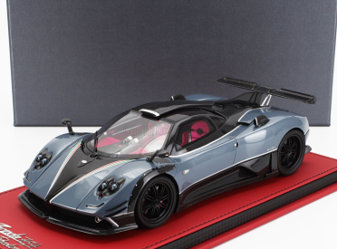 Peako Pagani Zonda 764 Passione 2014 1:18 Modrá Šedá Met... Karbonová Černá