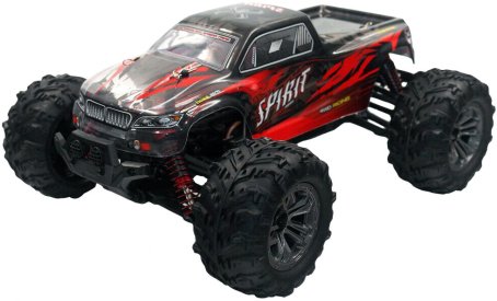 RC auto 9135X Spirit monster, červená