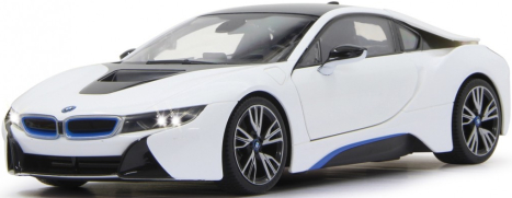 RC auto BMW i8, bílá