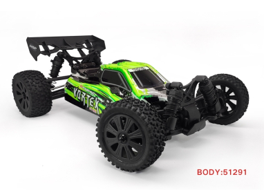 RC auto HSP Vortex 1/10 RTR Buggy, zelená