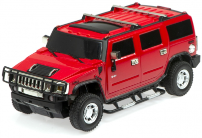 RC auto Hummer H2, červená