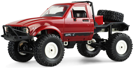 RC auto Pick-up Truck, červená