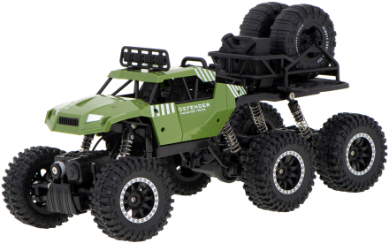 RC crawler Pick up 6x6, zelená