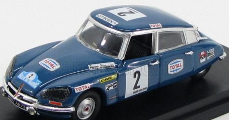 Rio-models Citroen Ds21 N 2 4th Rally Marocco 1971 Bob Neiret - Jacques Terramorsi 1:43 Blue