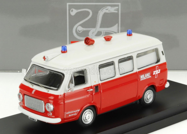 Rio-models Fiat 238 Ambulance Sos Associazione Volontaria 1968 1:43 Červená Bílá