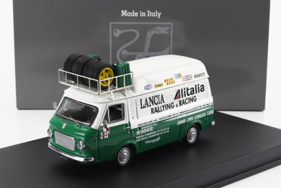 Rio-models Fiat 238 Van Assistenza Rally Team Lancia Alitalia 1977 1:43 Zelená Bílá