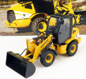 Ros-model Yanmar V8 Ruspa Gommata - Tractor Scraper 1:32 Žlutá Šedá