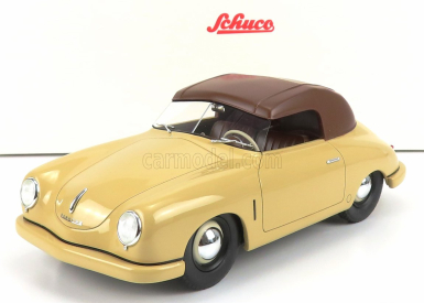 Schuco Porsche 356 Spider Closed 1948 1:18 Cream Black