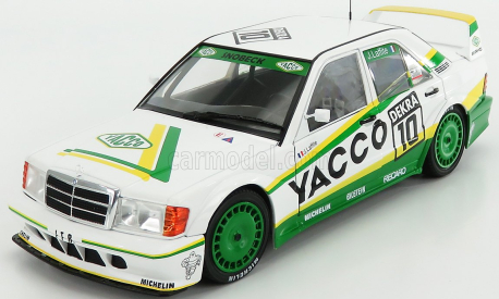 Solido Mercedes benz 190e 2.5-16 Evo Ii N 10 Dtm Season 1991 J.laffite 1:18 Bílá Zelená