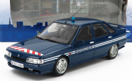 Solido Renault R21 Turbo Gendarmerie 1992 1:18 Blue