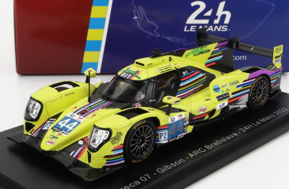 Spark-model Oreca Gibson 07 Gk428 4.2l V8 Team Arc Bratislava N 44 24h Le Mans 2022 M.konopka - B.viscaal - T.vautier 1:43 Žlutá Černá